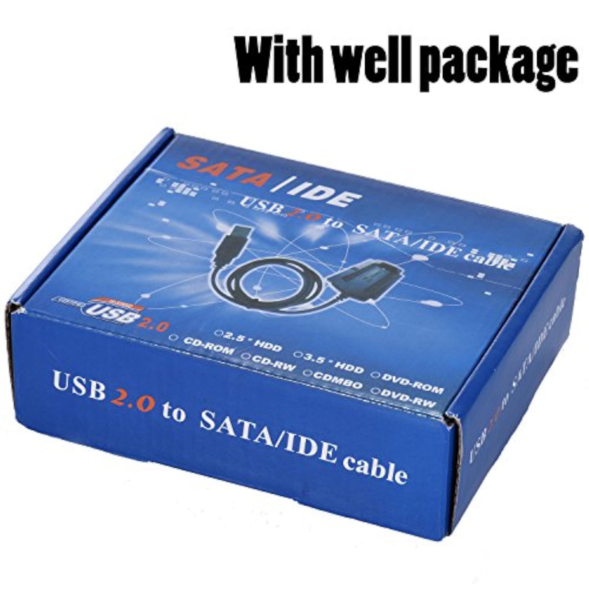 Microware USB 2.0 to SATA/PATA/IDE Drive Adapter